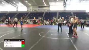 102 lbs Final - Gabriel Ramirez, Grind House WC vs Aiden Simmons, Driller WC
