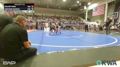 67-70 lbs Rr Rnd 1 - Salyer Torix, Sperry Wrestling Club vs Grayson Schultz, Team Tulsa Wrestling Club