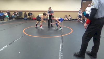 100 lbs Rr Rnd 2 - Grayson Joseph, KA Cavs K-6 Community vs Emmitt Nehlen, Reynolds K-6 Community