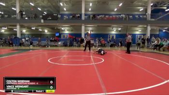 68 lbs Placement Matches (16 Team) - Colton Wiseman, Contenders Wrestling Academy vs Vince Weingart, Westshore