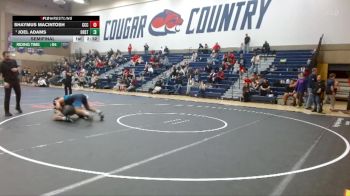 157 lbs Semifinal - Joel Adams, Oregon State vs Shaymus Macintosh, Clackamas Community College
