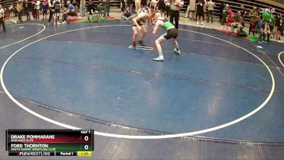 99 lbs Champ. Round 1 - Drake Pommarane, Badlands Elite vs Ford Thornton, South Summit Wrestling Club