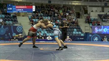 110 kg Qualif. - Aynazar Bazarbaev, Uzbekistan vs Ralfs Lukins, Latvia