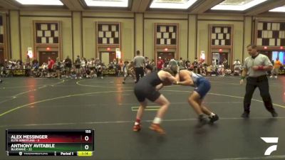 155 lbs Round 1 (6 Team) - Anthony Avitabile, BlueWave vs ALEX MESSINGER, Elite Wrestling