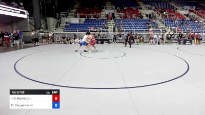 175 lbs Rnd Of 128 - Oliver Howard, AL vs Dyllon Carpenter, NE