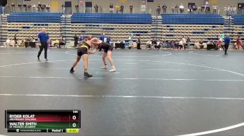 144 lbs 3rd Place Match - Walter Smith, St. Frances Academy vs Ryder Kolat, Archbishop Spalding