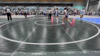 118 lbs Round Of 16 - Aubree Hodne, Team Bucs-North Bend vs Alyna Carlos, Atwater Wrestling