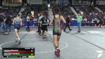 106 lbs Semifinal - Braydon Pacheco, Garden City vs Julian Orrantia, Garden City