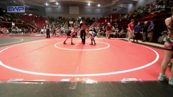 58 lbs Semifinal - Ace Durao, Bartlesville Wrestling Club vs Luke Smith, Muskogee Rougher Youth Wrestling