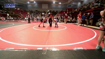 58 lbs Semifinal - Ace Durao, Bartlesville Wrestling Club vs Luke Smith, Muskogee Rougher Youth Wrestling