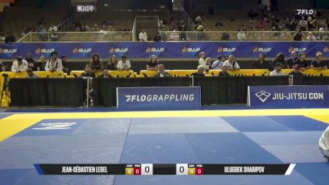 Ulugbek Sharipov vs Jean-Sébastien Lebel 2026 Pan Jiu Jitsu IBJJF Championship
