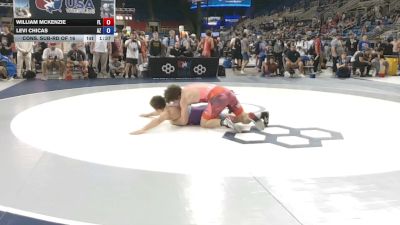 157 lbs Cons. Sub-rd Of 16 - William McKenzie, Florida vs Levi Chicas, Arizona