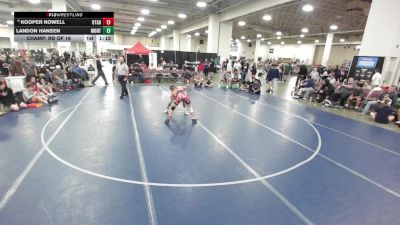 120 lbs Champ. Rd Of 16 - Landon Hansen, Montana vs Kooper Nowell, Utah