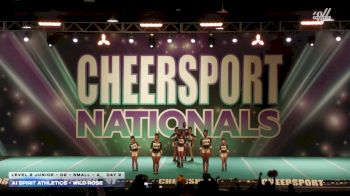 A1 Spirit Athletics - Wild Rose [2026 L2 Junior - D2 - Small - A Day 2] 2026 CHEERSPORT National All Star Cheerleading Championship