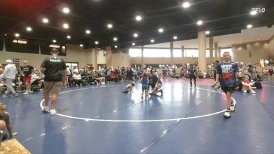 45 lbs Quarterfinal - Rosalee Bell, Atlas Wilkes vs Hudson Sellars, Grappling House Wrestling Club