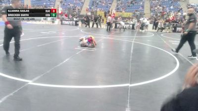 78 lbs Final - Illianna Sailas, Black Fox Wrestling Academy vs Brecken Smith, Cedaredge Wrestling