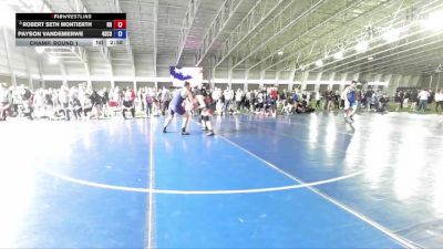 215 lbs Champ. Round 1 - Robert Seth Montierth, Ridgeline Riverhawks vs Payson Vandemerwe, 4A Snow Canyon UT