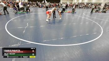 138 lbs Cons. Round 2 - Charlie Paquette, JJ Pearce High School Wrestling vs Riley McCoy, Kansas