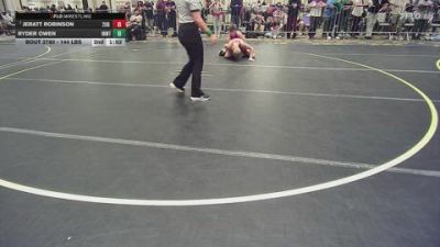 144 lbs Consi Of 8 #2 - Jeratt Robinson, 208 Spartans vs Ryder Owen, Inwtc