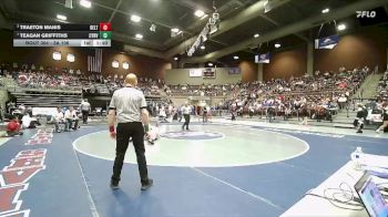 3A 106 lbs 3rd Place Match - Traeton Manis, Delta vs Teagan Griffiths, Canyon View