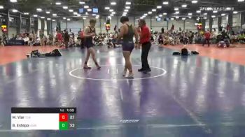 182 lbs Prelims - Michael Viar, T And T Wrestling vs Brandon Estepp, HoneyBadgerz