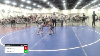 62 lbs Consi Of 8 #1 - Owen Meyer, Wrestling Academy Of The Rockies vs Lucas Barnes, Top Rank