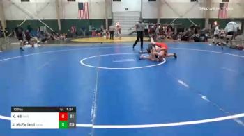 102 lbs Prelims - Kaine Hill, Sidney Wrestling Club vs Jakson McFarland, Columbus Wrestling Org.