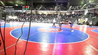 285-3A Cons. Semi - Dacian Davis, Monroe Area vs Fred Toney, Westover School