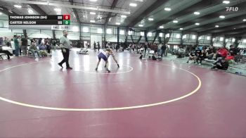 132 lbs Round 3 (8 Team) - Carter Nelson, Box Elder B vs Thomas Johnson (SH), Bear River B