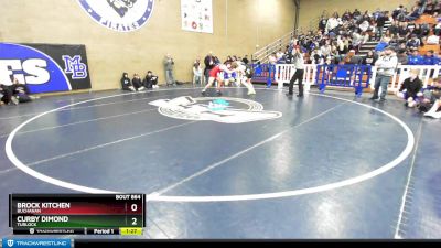 170 lbs Champ. Round 3 - Brock Kitchen, Buchanan vs Curby Dimond, Turlock