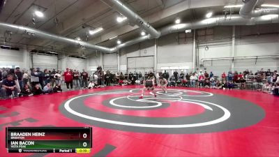 126 lbs Cons. Round 6 - Braaden Heinz, Brighton vs Ian Bacon, Vista Peak