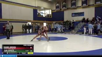 165 lbs Cons. Round 2 - Daniel Brown, Rhode Island College vs Yuri Smaltz, Shenandoah University