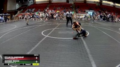 72 lbs Round 1 (6 Team) - Dominic Rocco, Neighborhood vs Dylan Blankenship, Virginia Patriots