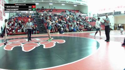 144 lbs Cons. Semi - Cole Schefft, Westlake vs Seth Dorland, North Canton (Hoover)