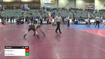 81 lbs 5th Place - Brian Moreno, Triple Threat Wrestling vs Wyatt Corriea, USA Gold