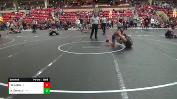 110 lbs Semifinal - Deven Lopez, Duran Elite vs Kameron Green Jr., The Best Wrestler