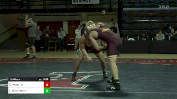 197 lbs 3rd Place - Cameron Wood, Central Michigan vs Luke Cochran, Central Michigan