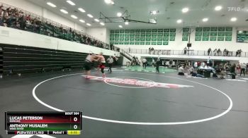 285 lbs Cons. Round 4 - Lucas Peterson, Rawlins vs Anthony Musalem, Wind River