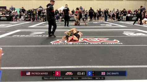 Patrick Maver vs Zac Shaffi 2025 ADCC Orlando Open/Youth Trials