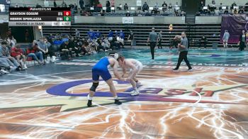 160 lbs Round 1 (4 Team) - Henrik Sperlazza, Saint Michael-Albertville, MN vs Grayson Eggum, Stillwater, MN