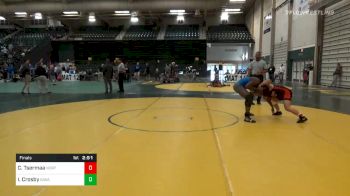 Final - Chinges Tsermaa, Northwest Kansas Technical College vs Isaiah Crosby, Iowa Western Community College