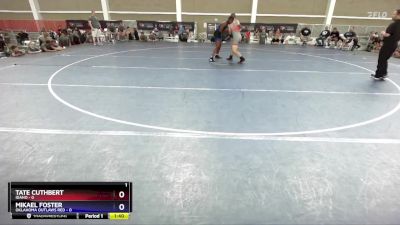 175 lbs 2nd Place Match (8 Team) - Tate Cuthbert, Idaho vs Mikael Foster, Oklahoma Outlaws Red