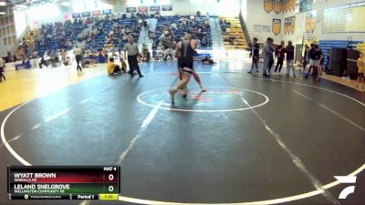 175 Blue Round 1 - Leland Snelgrove, Wellington Community Hs vs Wyatt Brown, Wakulla Hs