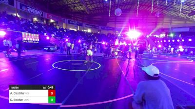 106 lbs 5th Place - Anthony Castillo, Victory Wrestling Club - VTC vs Conner Becker, Unattached