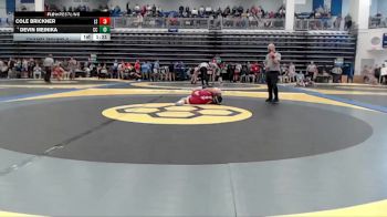 165 lbs Champ. Round 3 - Cole Brickner, Lima Shawnee vs Devin Meinika, Columbia City