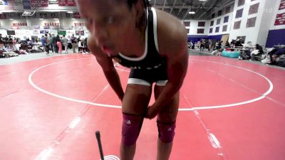 160 lbs Champ. Round 2 - Mercy Adekuoroye, Wayland Baptist University vs Alexa Valdez, Quincy