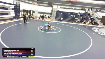 155 lbs Round 2 (4 Team) - Jasmine Morales, Nevada Elite vs Faith Kistenmatcher, Montana