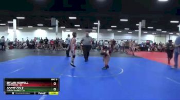 92 lbs Round 7 (8 Team) - Dylan Howell, Flemington vs Scott Cole, Colon Trained