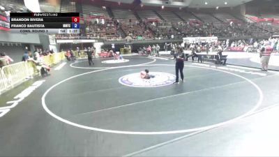 49 lbs Cons. Round 3 - Brandon Rivera vs Franco Bautista, MTC - MANTANONA TRAINING CENTER