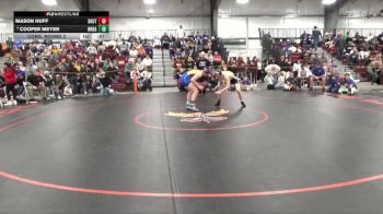 138 lbs Cons. Round 2 - Mason Huff, South vs Cooper Meyer, Wheatland